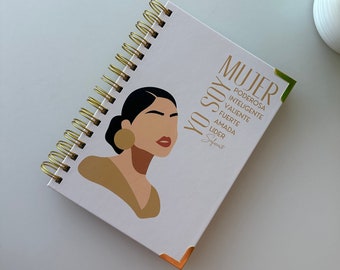 Mujer Poderosa Journal - Latina Planner - Latina Notebook - 2024 Planner Latina - Latina Gift -  Latina Own Business - Latina Journal