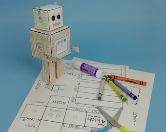 3D Robot model – Download and Print