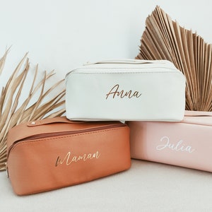 Trousse de toilette personnalisée, trousse de maquillage, nécessaire de toilette, cadeau personnalisé