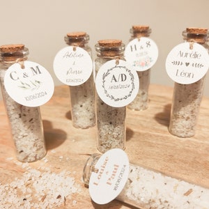 Personalized Provence herb salt vial