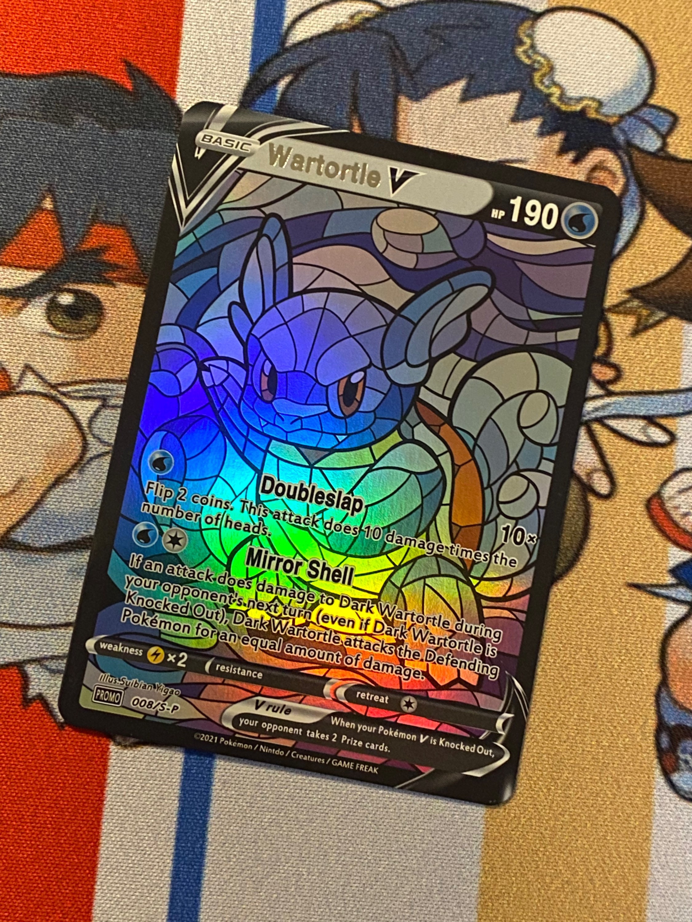 Entei Raikou Suicune glas in lood / Aangepaste holografische