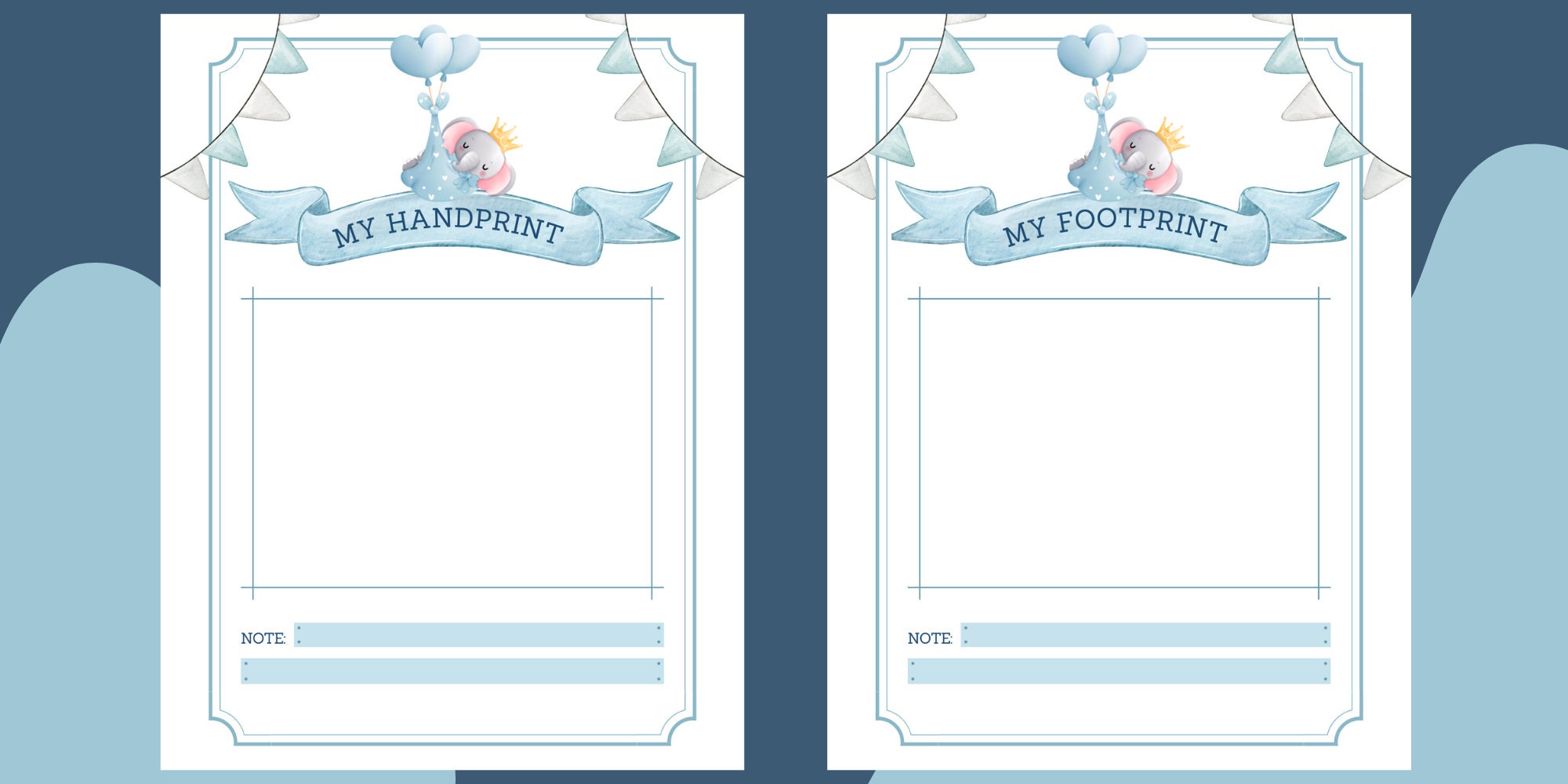 Printable Baby Book Pages /instant Download / Newborn Milestone Book ...