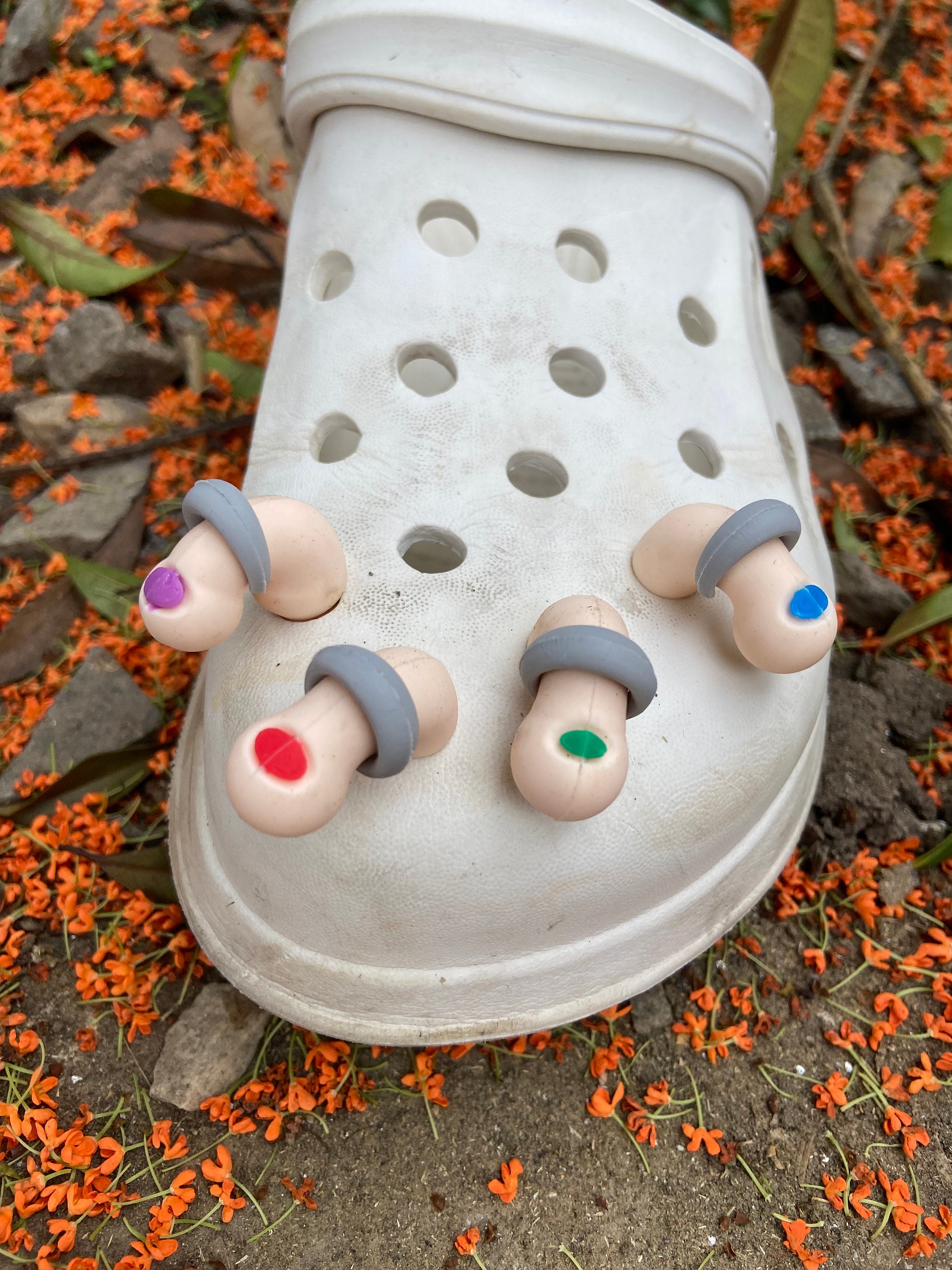 Funny Shoes Toes Charms Clog Decoration, Prank Crocs Accessories  Abnormal-shaped Toe Shoe Decoration Charms For Gag Gifts