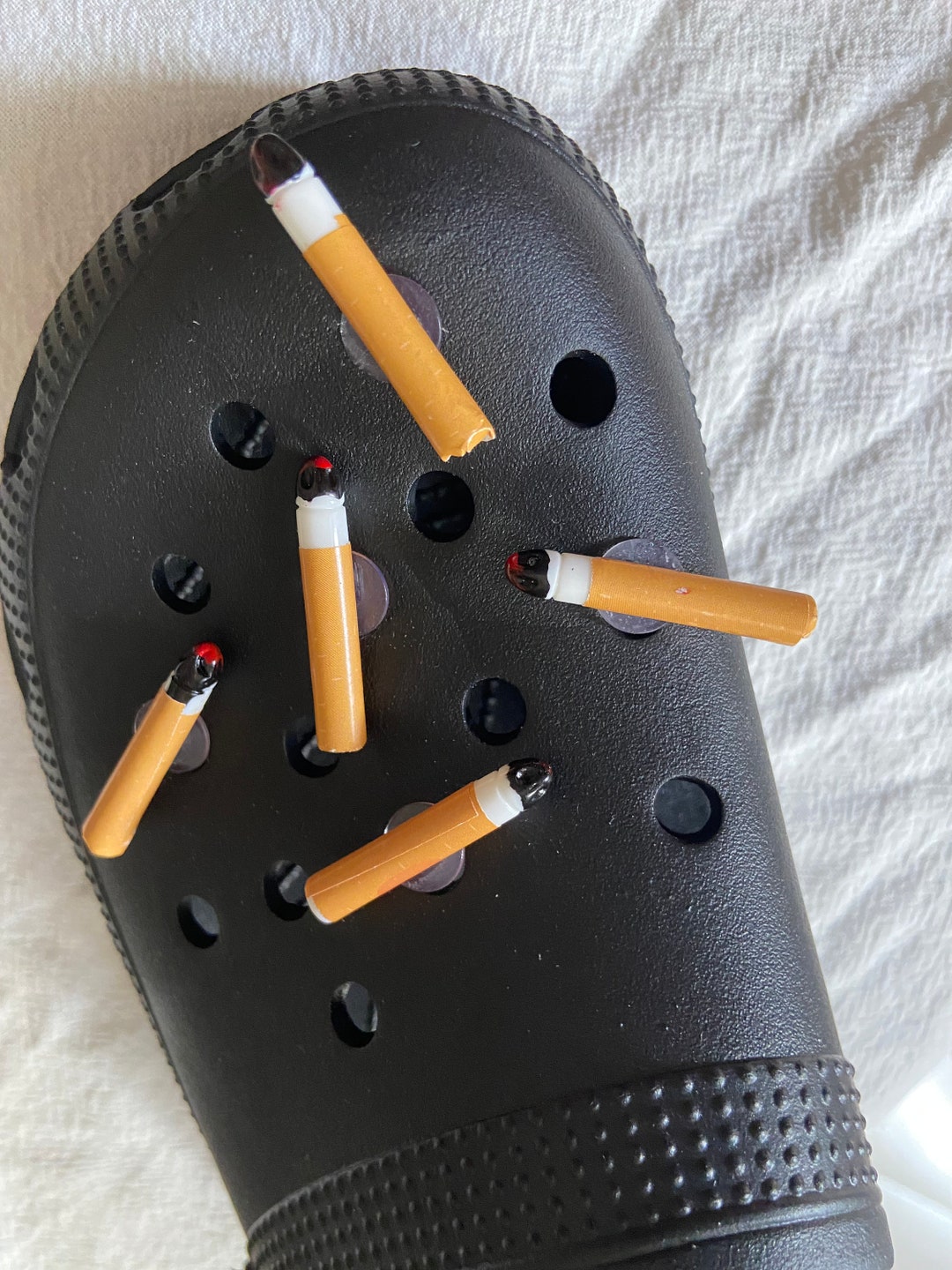 Cigarette Croc Shoe Charm Funny Charms for Crocs Shoe Charms Men Funny