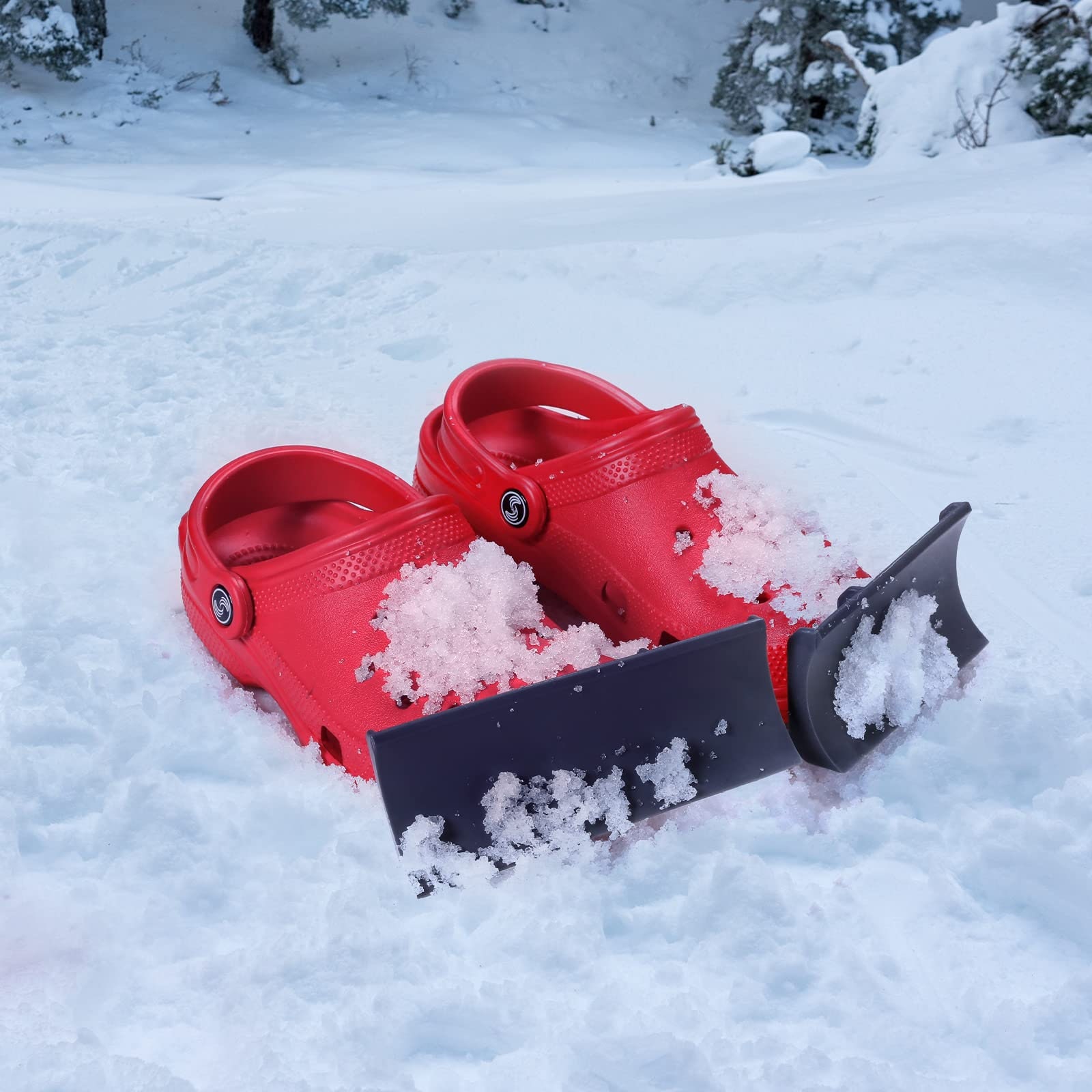 Croc Plow Charm 2pc Croc Shoe Snow Plows 3dprint Accessory Etsy Canada