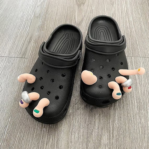 Crocs™ Jibbitz Plants Animals in Gray