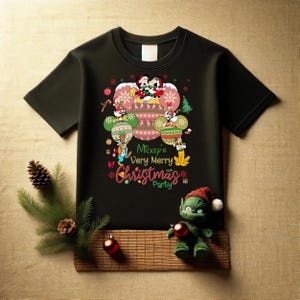 Christmas Cartoon T-shirt design, 1 Png file, PNG, clipart Art, Printable  shirt , Instant Download,  T-Shirt clipart,commercial use