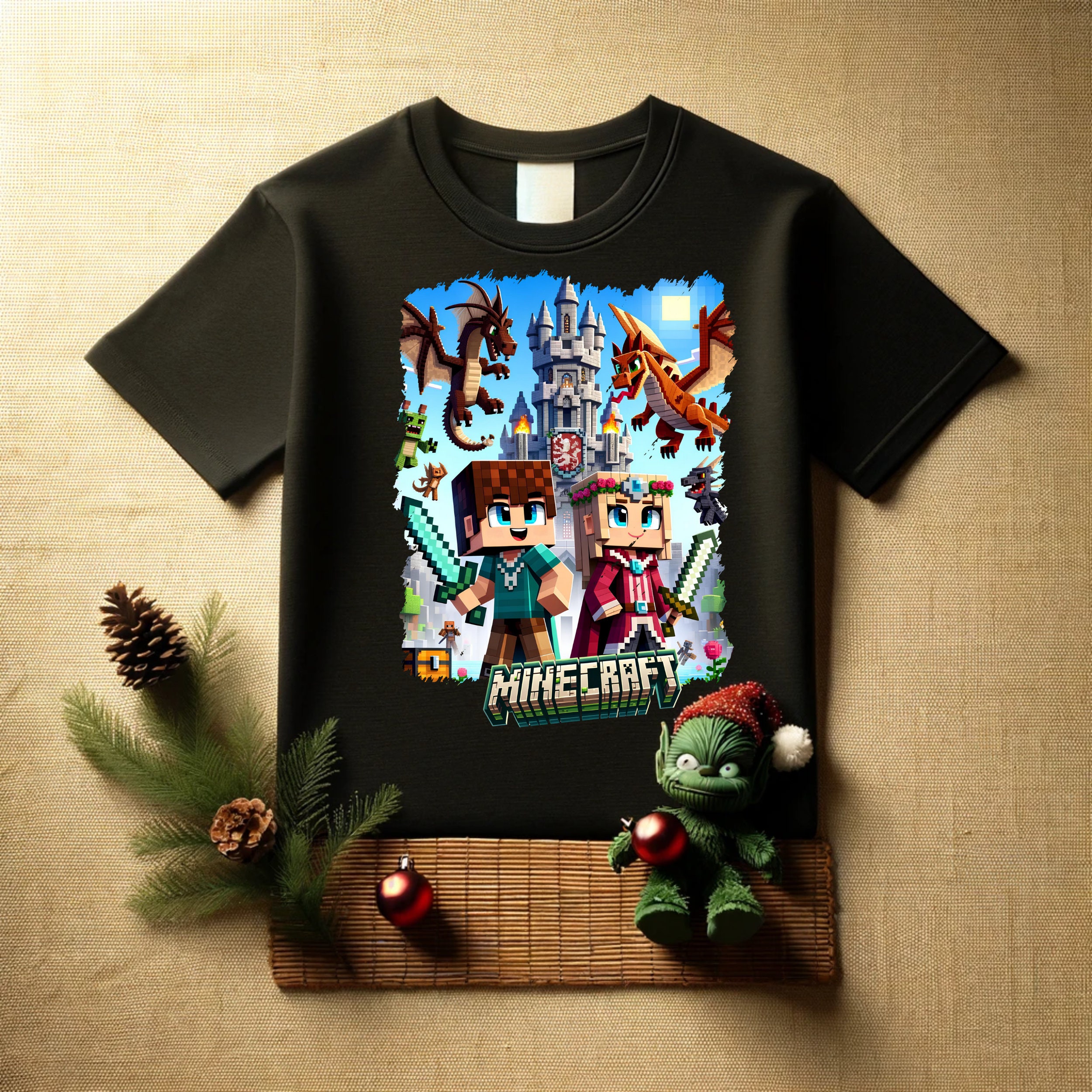 Minecraft Stylet-shirt Design ,sublimation Designs,minecraft Tshirt Png ...
