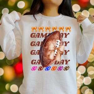 Retro Football Mama PNG: Game Day Sublimation Design (Digital Download)
