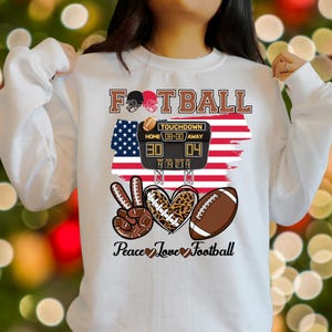 Retro Football Mama PNG: Glitter Design (Digital Download)