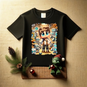 Cartoon PNG, CartoonT-shirt design, T-Shirt-Design Shirt Png, bedruckbares Shirt, T-Shirt-Kid-Design, Sofort-Download