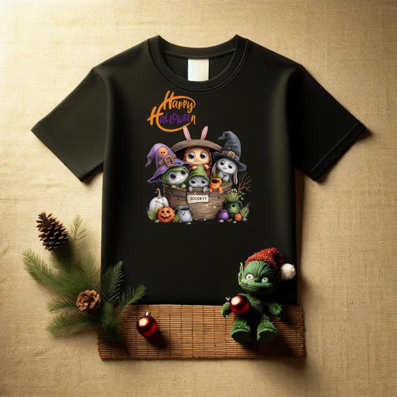 Halloween, design di t-shirt in stile t, disegni di sublimazione