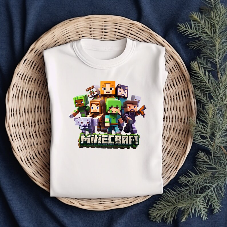 Minecraft PNG, Minecraft Clipart Art, Minecraft Shirt Png, Tumbler ...