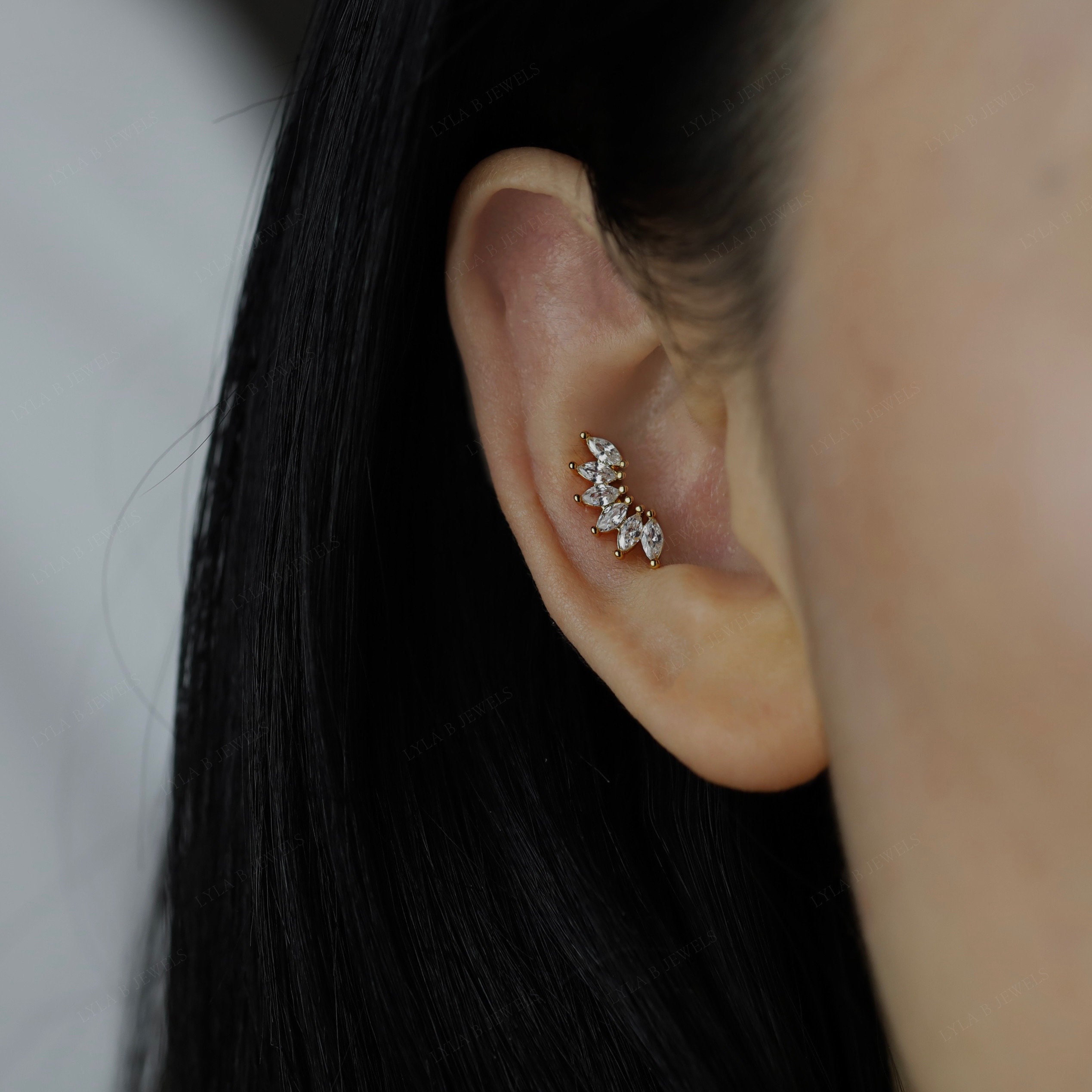 Skull and Crossbones flat back earrings – Dana Reed Designs