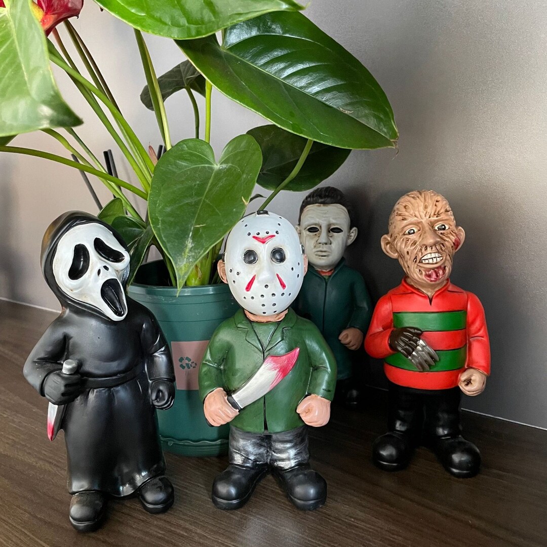 Horror Movie Garden Gnomes Decoration Outdoor Statue Nightmare Etsy