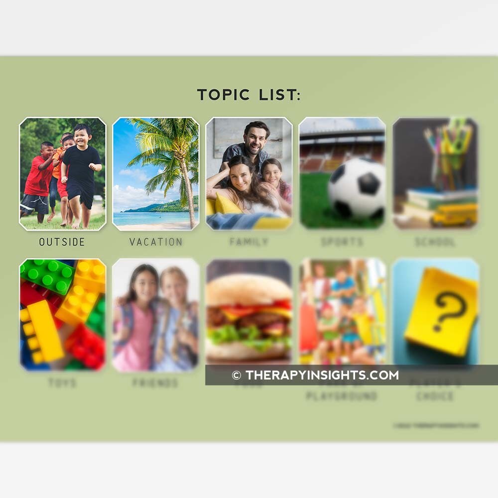 Printable Resource Conversation Extension Activityengaging Game to