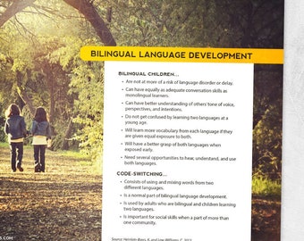 Bilingual Language Development