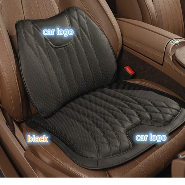 Car Breathable Leather Seat Cushion/Car Lumbar Pillow/Seat Cushion