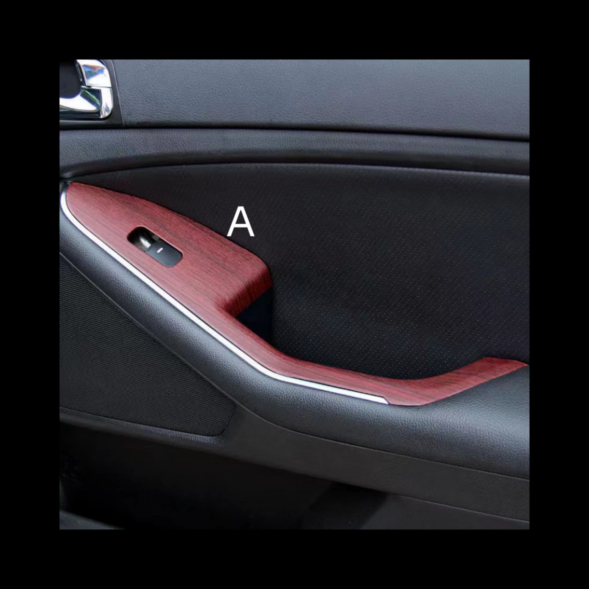 Car Interior Color Change Film / Center Control Dashboard Door Handle