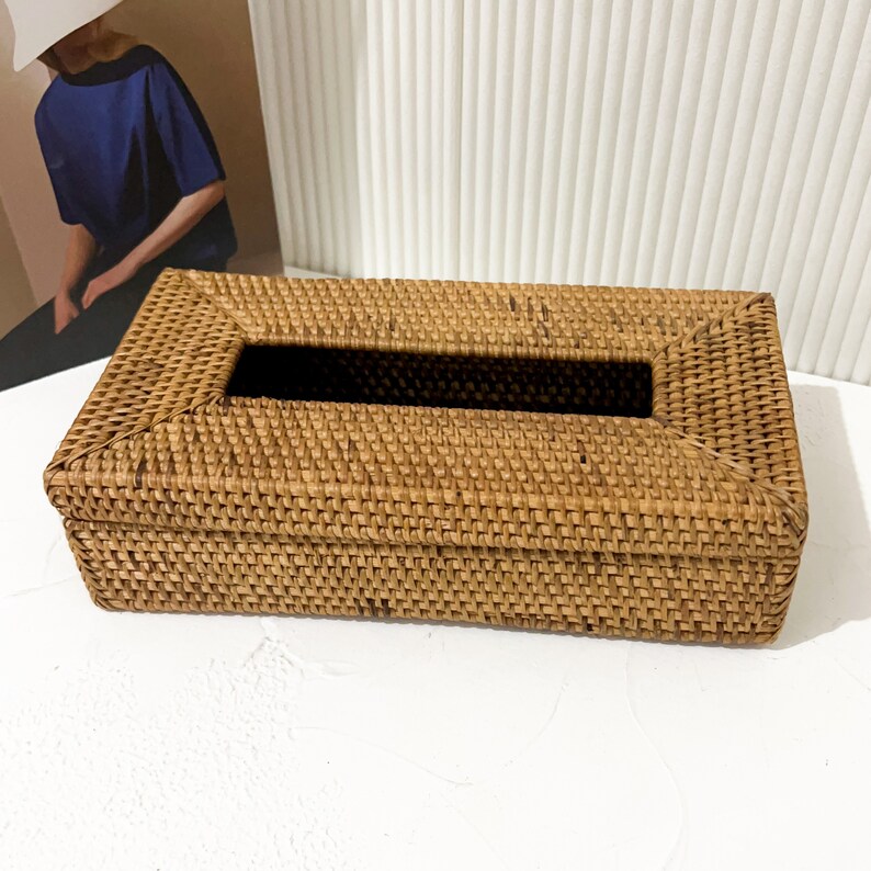 Alohamycraft Rattan Tissue Box - Thumbnail 4