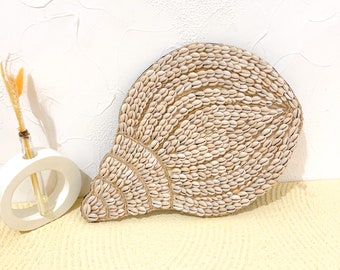 Snail Sea Shell Wandbehang, Küsten Kinderzimmer Dekor