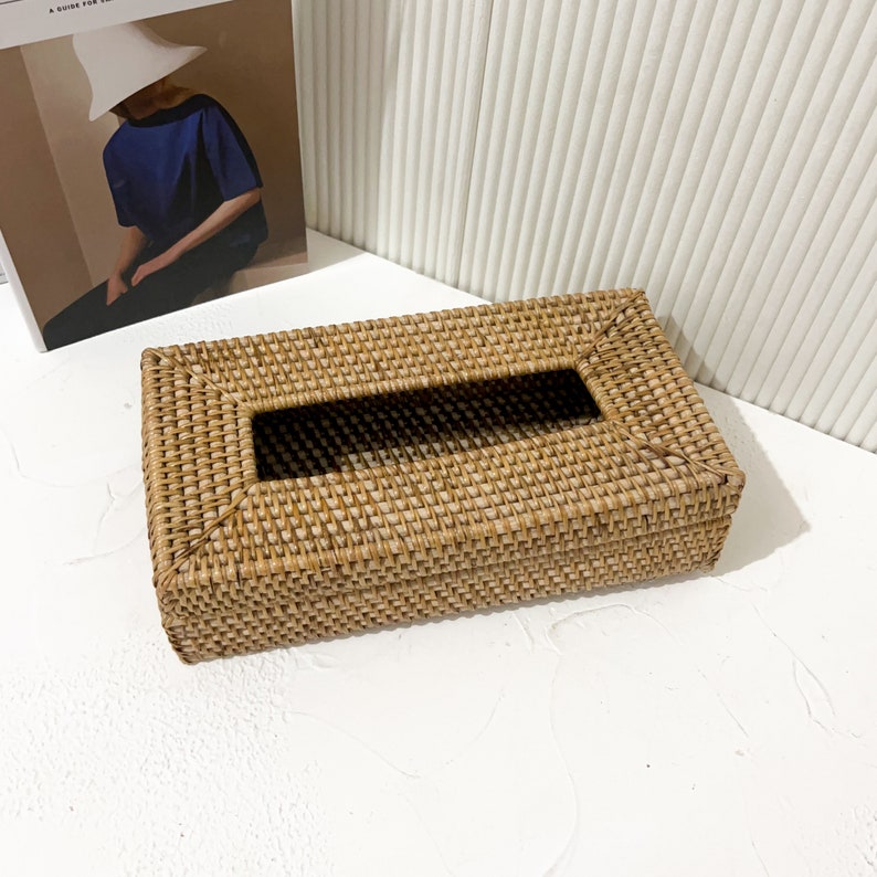 Alohamycraft Rattan Tissue Box - Thumbnail 3