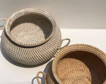 Rattan Vase, flower pot, flower basket, natural vase, handwoven vase, wicker vase, rattan basket