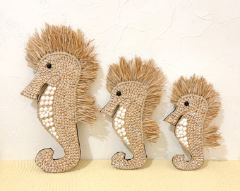 Seahorse Nursery Wall Decor, Seahorse Nursery Decor, Children’s Wall Decor, Ocean Theme Nursery, Beach Nursery Decor, Under The Sea Decor