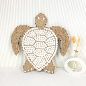 Turtle Nursery Decor, shell Nursery Decor, Children’s Wall Decor, Ocean Theme Nursery, Beach Nursery Decor, Shell Wall Hanging