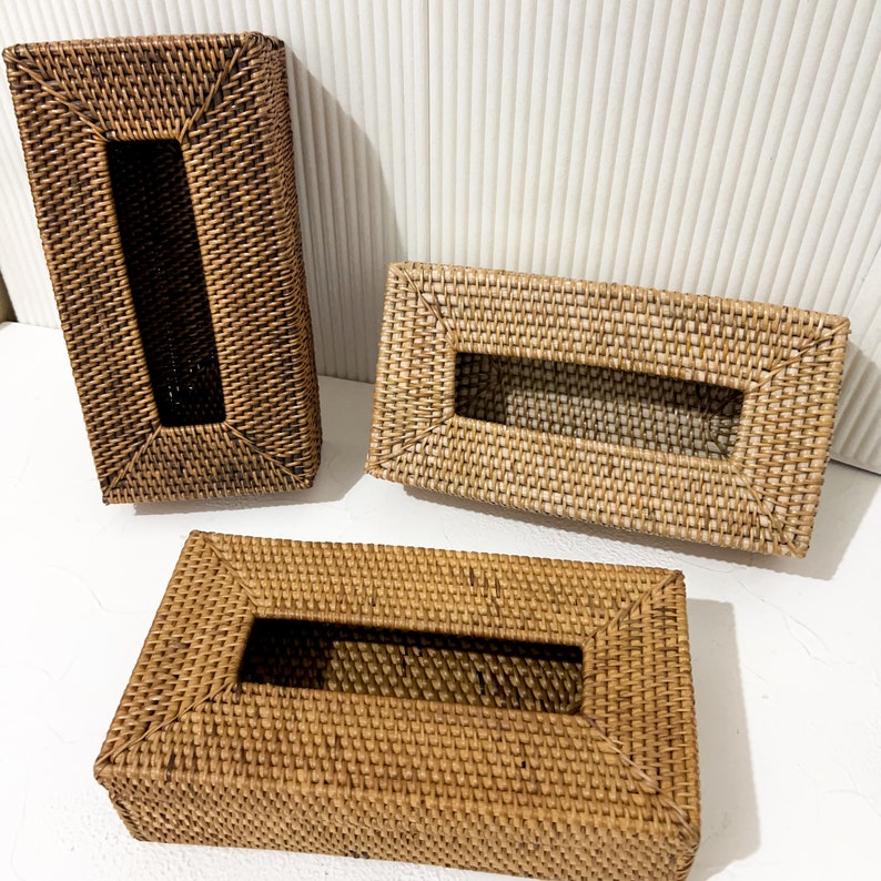Alohamycraft Rattan Tissue Box - Thumbnail 5