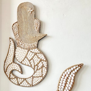 Mermaid Nursery Decor, shell Nursery Decor, Children’s Wall Decor, Ocean Theme Nursery, Beach Nursery Decor, Shell Wall Hanging