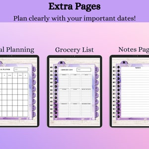 weekly meal planner template goodnotes weekly meal planner template goodnotes