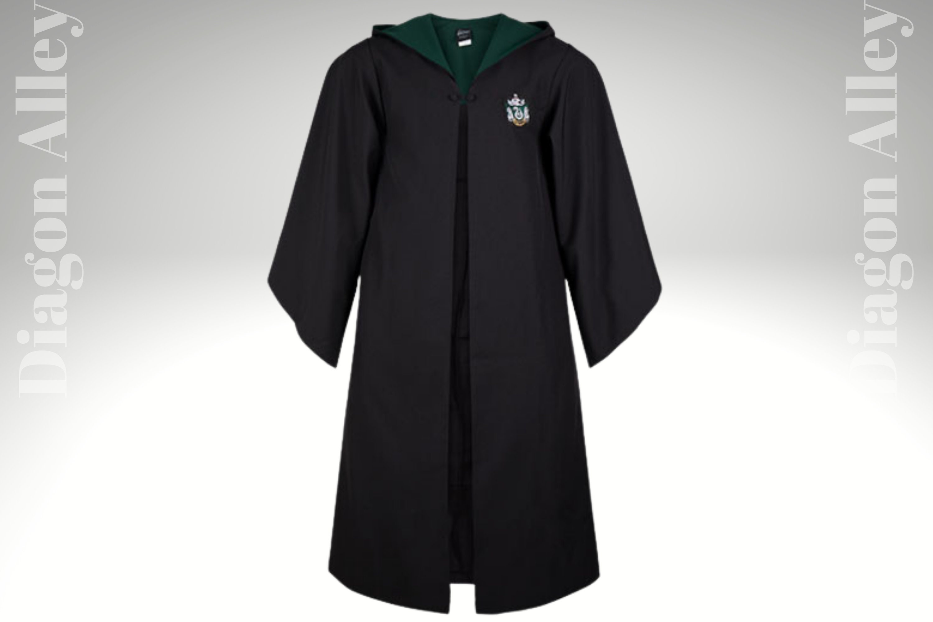 Wizard Robe Harry Potter Inspired Robe Slytherin Robe Etsy