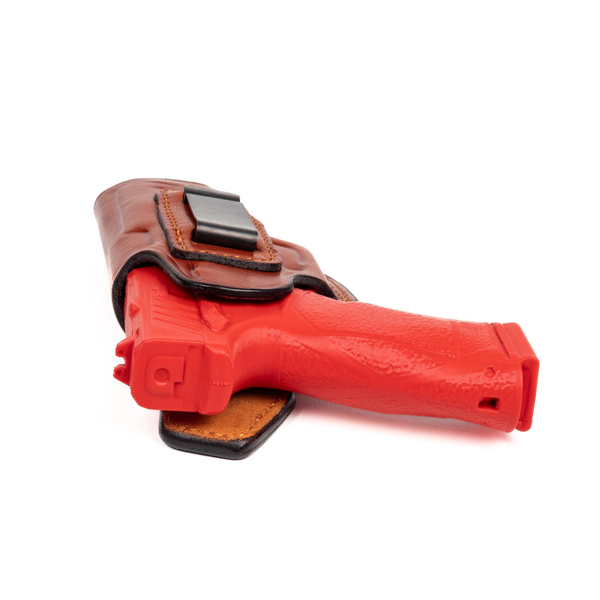 Tisas PX-9 Duty Leather IWB Holster, Handmade Full Grain Leather