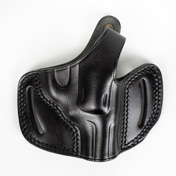 For Smith and Wesson Model 60 J Frame Revolver OWB 2 inch Premium Leather Gun Holster