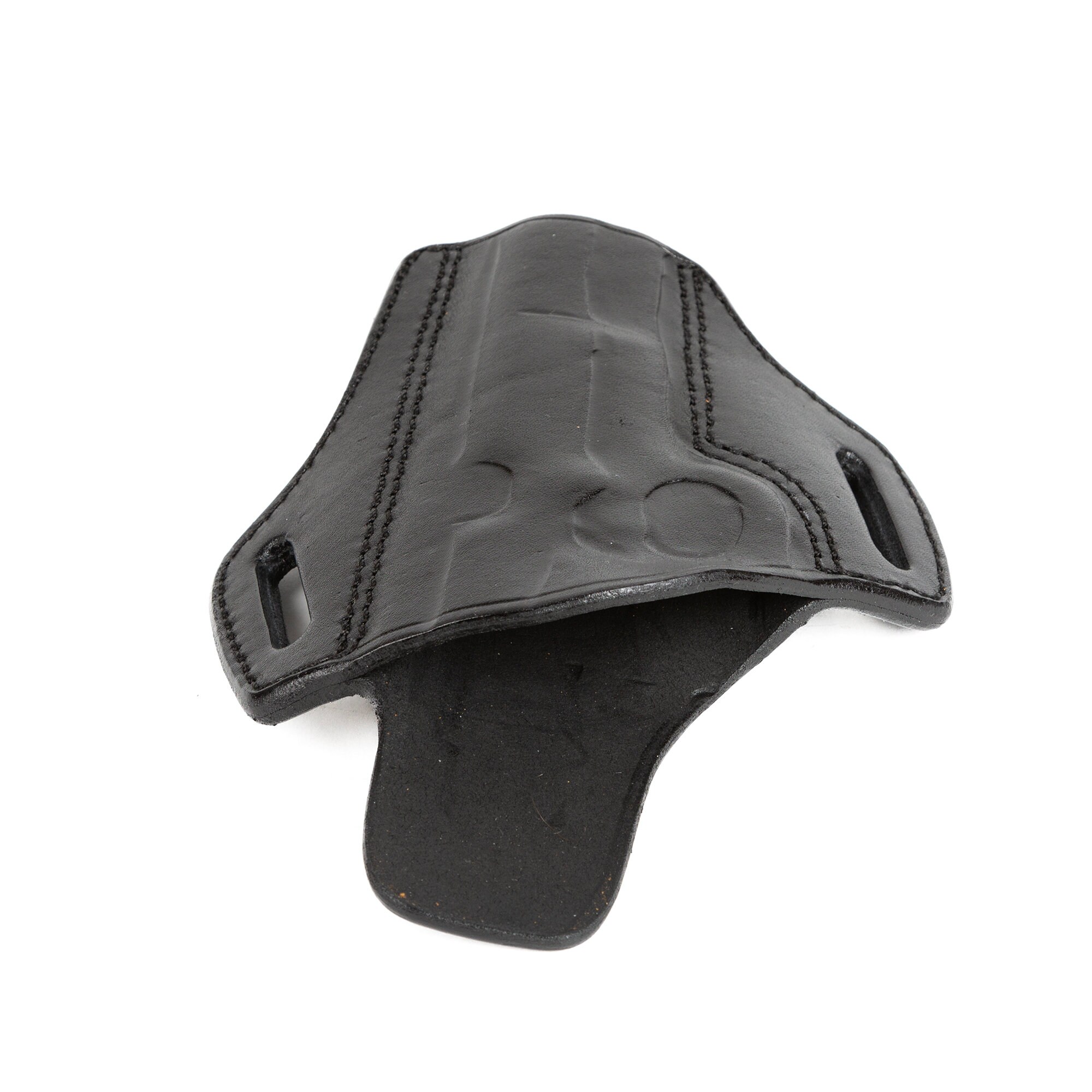 Browning Hi Power 9mm Leather OWB Holster - Fast Draw Right-Handed Hip Holster For Pistols