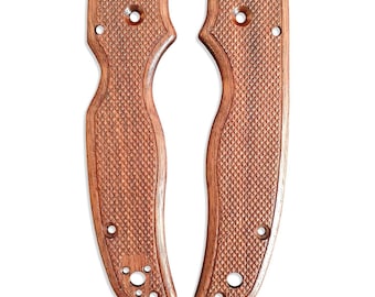 Old Classic Walnut - Spyderco Shaman Knife Scales