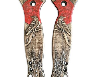 Red Raven - Kershaw XCOM Knife Scales