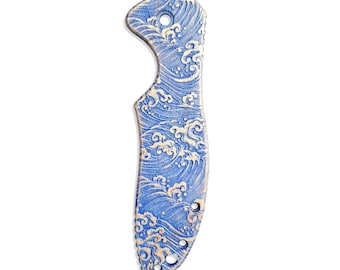 Japan Wave - Kershaw Emerson CQC 6K, 7K Knife Scales