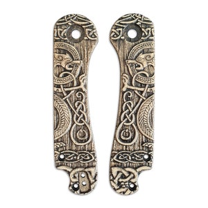 Celtic Gates - CIVIVI Elementum Knife Scales