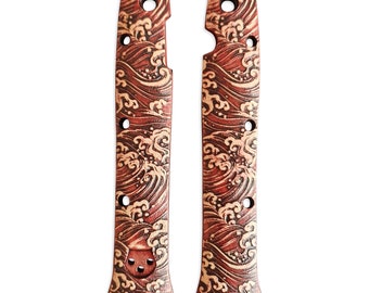 Japan Wave Baroque - Cold Steel Ti-Lite 4 Knife Scales