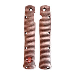 Rhombus Dark Cherry - Cold Steel Ti-Lite 4 Knife Scales