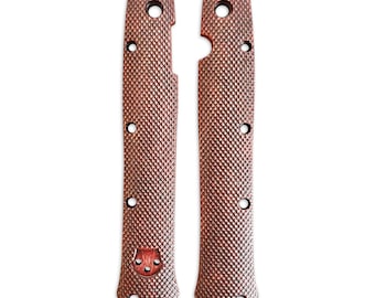 Rhombus Dark Cherry - Cold Steel Ti-Lite 4 Knife Scales