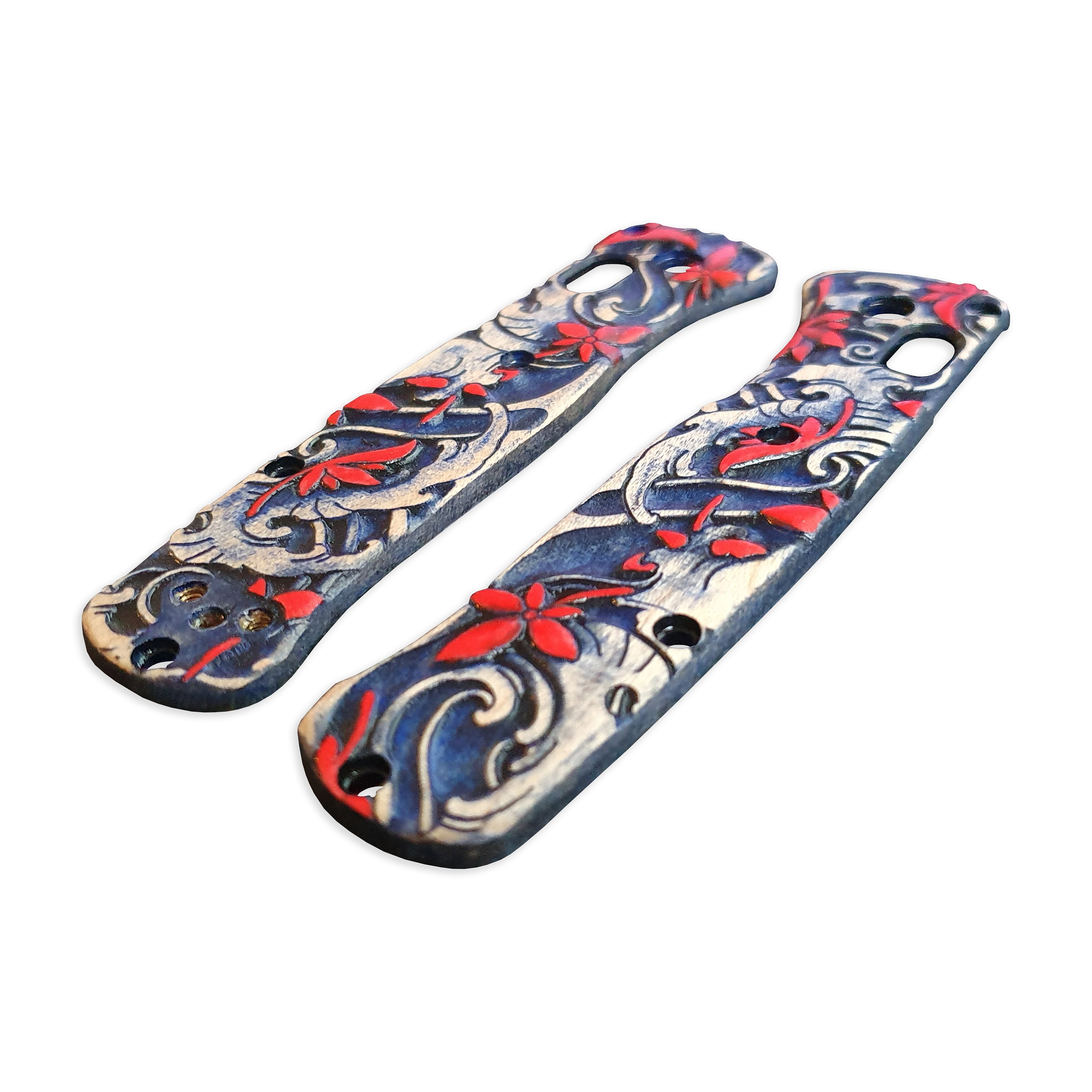 Japanese Maple Benchmade Bugout 535 Knife Scales Etsy