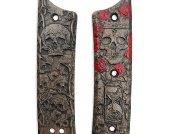 Deathless Dark - Chaves Scapegoat Street Knife Scale