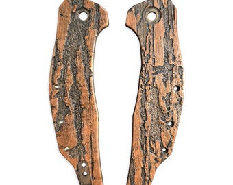 Roughness Bronze - Zero Tolerance ZT 0357 Knife Scale