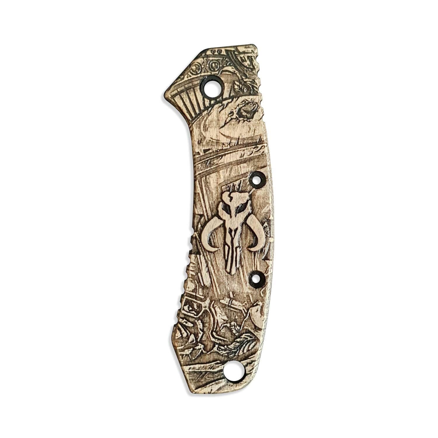 Mythosaur Skull - Kershaw Cryo (G10 Version) Knife Scales