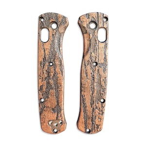 Roughness Bronze - Benchmade Bugout 535 Knife Scales