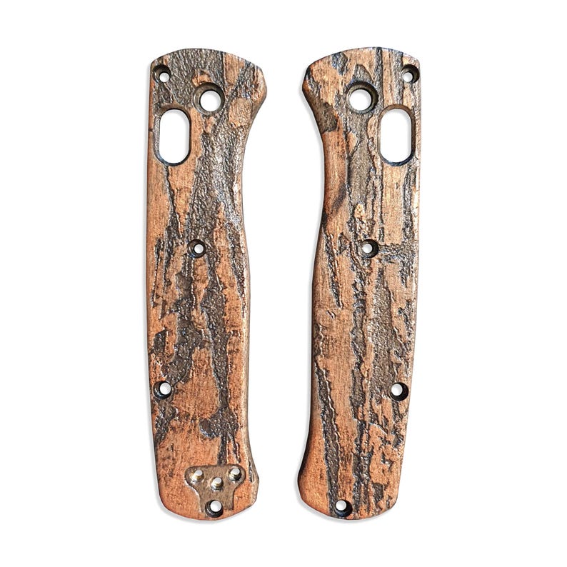 Roughness Bronze - Benchmade Bugout 535 Knife Scales
