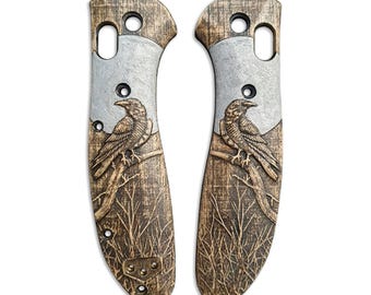 Moon Raven - Benchmade Griptilian 550, 551 Knife Scales